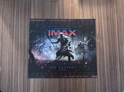 The Odyssey - IMAX Juliste