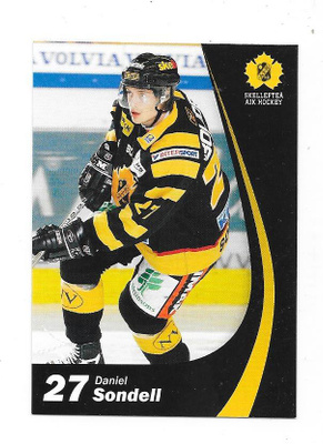 2006-07 SHL Elitset #265 Daniel Sondell SAIK, ex Saipa