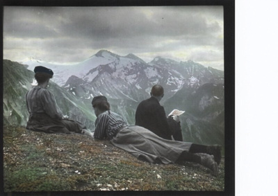 Vuoristossa, Saksa 1910 (postikortti)