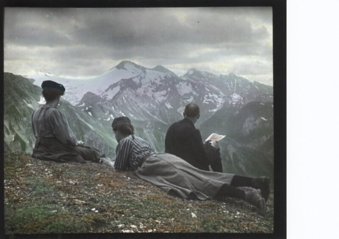 Vuoristossa, Saksa 1910 (postikortti)