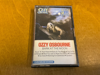 Ozzy Osbourne - Bark At the Moon (C-kasetti)