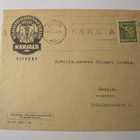VANHA Firmakuori Vakuutusyhtiö Karjala Viipuri 1944 - pikkukuva 1