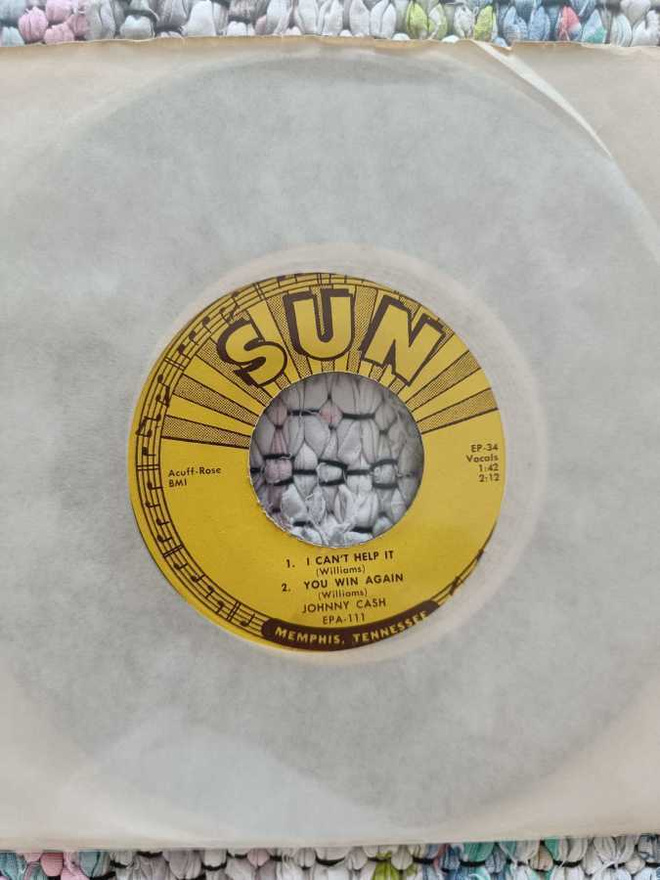 Johnny Cash - Sings Hank Williams SUN EPA-111