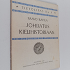 Paavo Ravila : Johdatus kielihistoriaan - pikkukuva 1