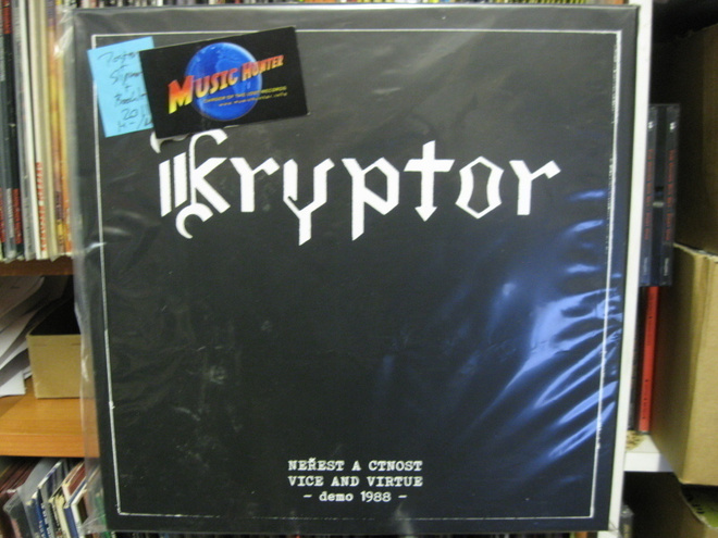 KRYPTOR - NEREST A CTNOST - DEMO 1988 M-/M- LP BOX