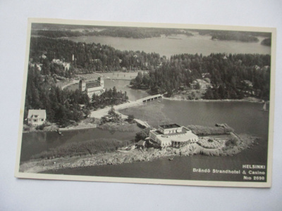 Helsinki Kulosaari hotelli ja Casino sens - 1940 Ruotsiin