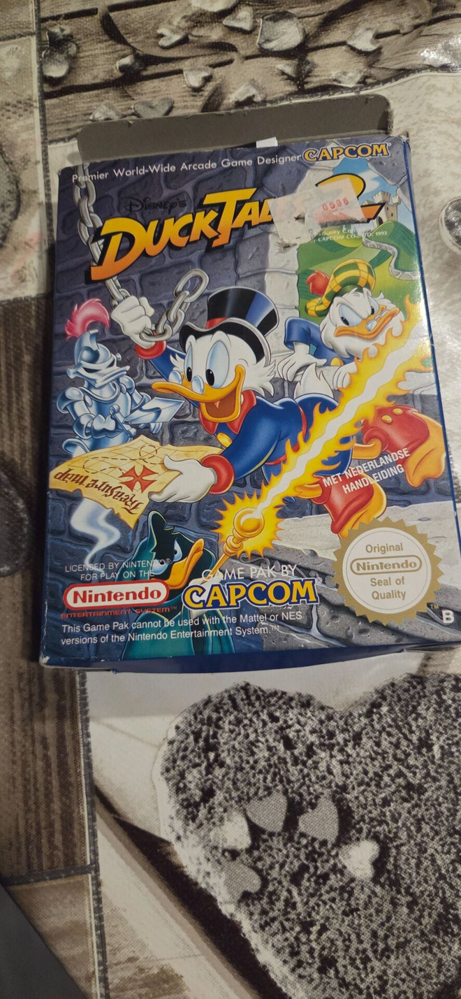 DuckTales 2 CIB (NES) – Harvinainen keräilyharvinaisuus suom