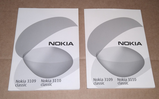 NOKIA 3109 3110 CLASSIC KÄYTTÖOHJEKIRJA SUOMI RUOTSI