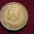 10 cents 1960 Hong Kong - pikkukuva 2