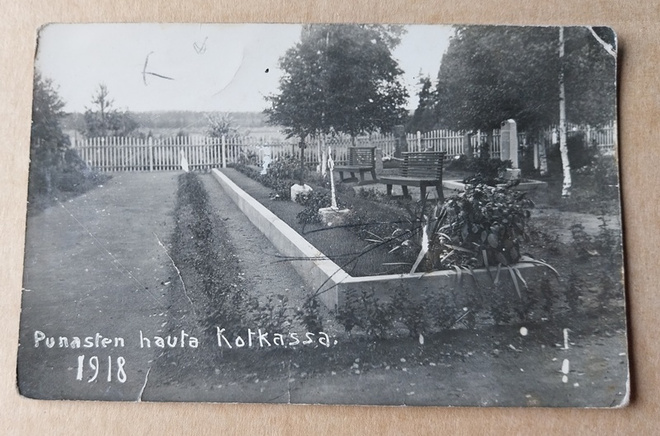 Punaisten hauta Kotkassa 1918 - Kotka punaiset sisällissota