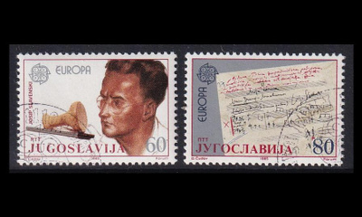 Jugoslavia 2104-5 o Europa musiikkivuosi (1985)