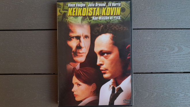 DVD: Keikoista Kovin (Vince Vaughn, Julia Ormond, Ed Harris)