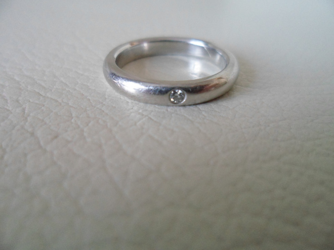 Timanttisormus Tiffany & Co Platina koko 15