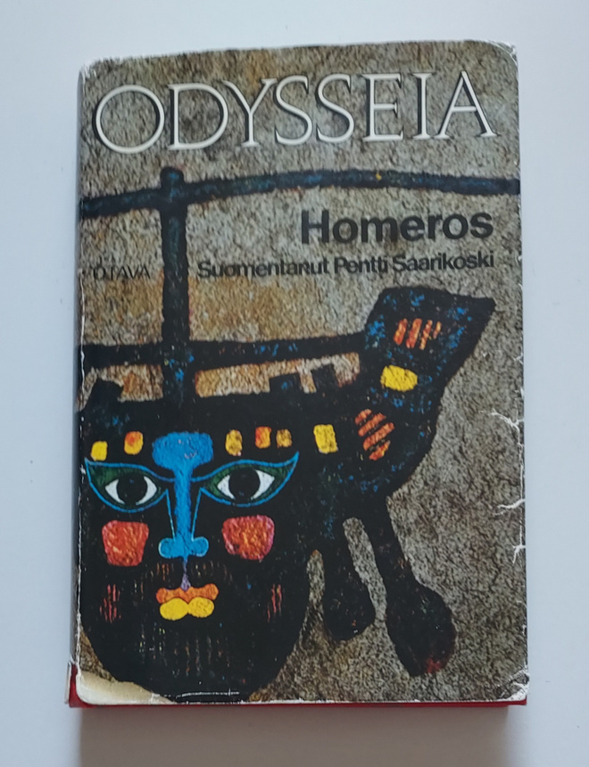Homeros: Odysseia (sid. 1973, kp) suom. Pentti Saarikoski