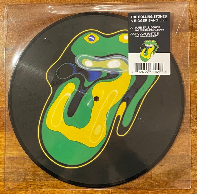 The Rolling Stones: A Bigger Bang Live - Vinyl 10”