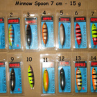 Rapala Minnow Spoon 7 cm, uudet kpl-hinnoin - pikkukuva 1