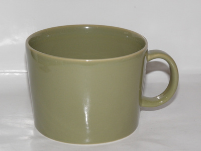 Arabia Iittala TEEMA oliivinvihreä iso muki, 1 kpl