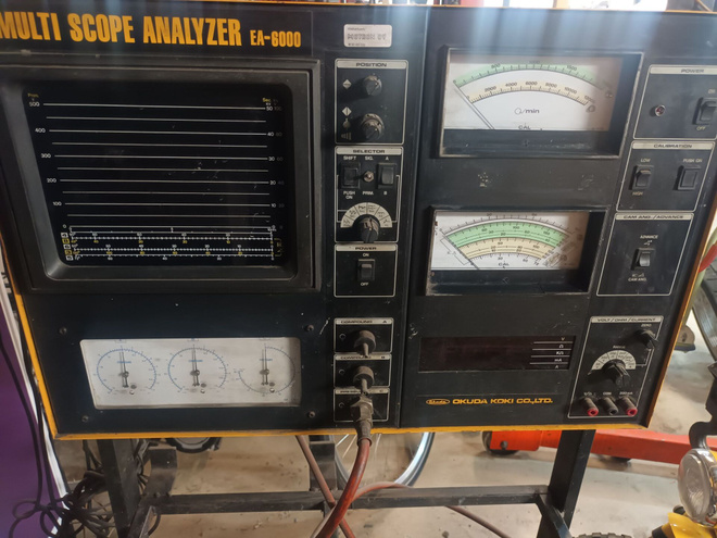 Okuda EA6000 moottoritesteri