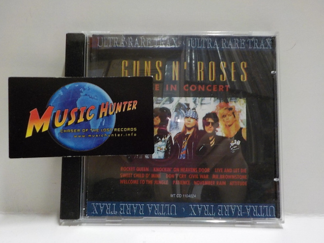 GUNS N ROSES - LIVE IN CONCERT CD