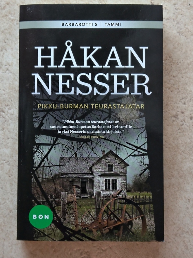 Håkan Nesser: Pikku-Burman teurastaja, nid.