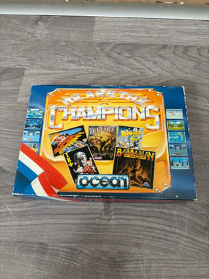 We Are The Champions pelikokoelma C64