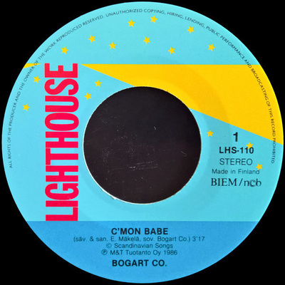 Bogart Co : C'mon Babe - 7"