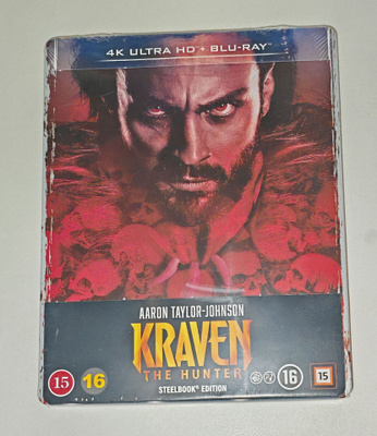 Kraven the Hunter 4k steelbook