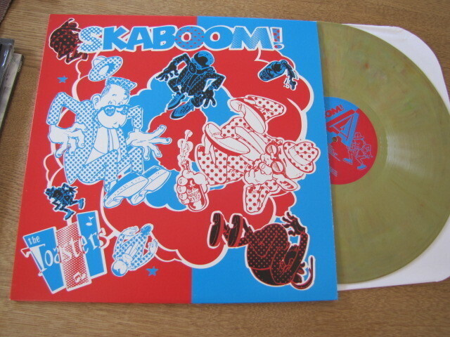 The Toasters Skaboom  lp uusi splatter vinyyli US 2016
