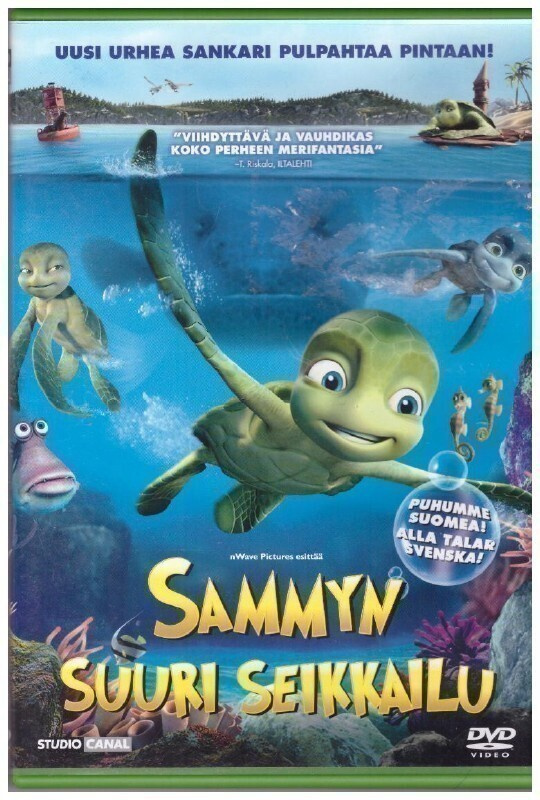 Sammyn suuri seikkailu (Puhuttu suomeksi / ruotsiksi)