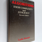 Lydia Kronsjö : Algorithms : their complexity and efficiency - pikkukuva 1
