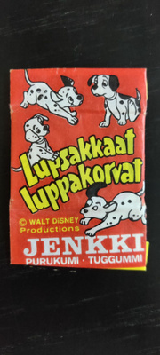 Purkkakääre + vahapaperi, tarra ja purkka