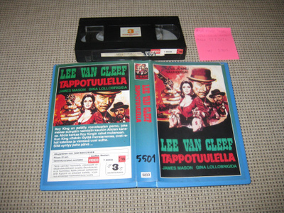 Tappotuulella-VHS (FIx, Kolmoskanava, Lee Van Cleef, 1971)