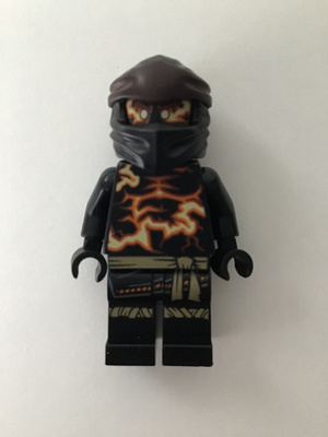 Lego minifiguuri - Ninjago, Cole - Spinjitzu Burst