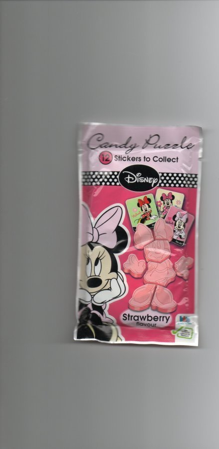 Walt Disney Candy Purrle karkkipussi. Aukaisematon