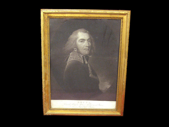 Gravyyri ”Marsalka Brune”, 1800-luku