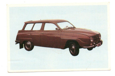 Purkkakuva Hellas Autosarja n:o 30 SAAB 95