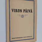 Viron päivä : ohjelmavihkonen heimokansamme vapaustaistel... - pikkukuva 1