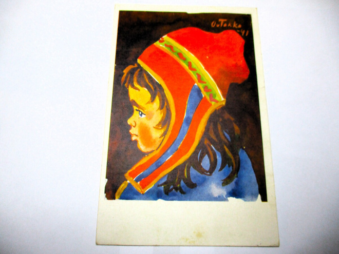 Outakka Lapintyttö - 1941 Rautatiekirjakauppa