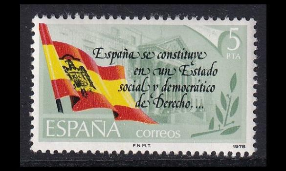 Espanja 2399 ** Uusi perustuslaki (1978)