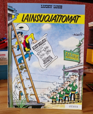 Lucky Luke lainsuojattomat toinen painos