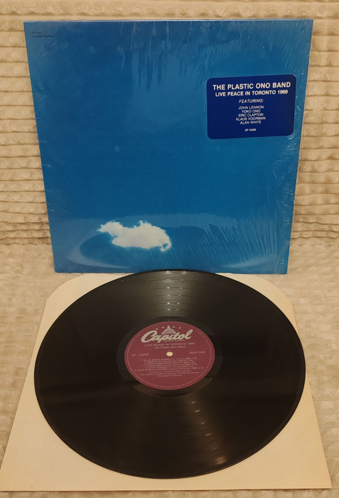The Plastic Ono Band Live Peace In Toronto 1969 lp