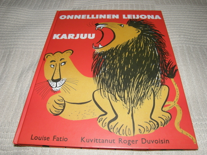Louise Fatio Onnellinen leijona karjuu