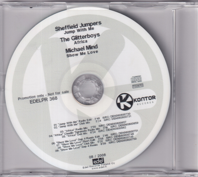 Sheffield Jumpers / The Glitterboys / Michael Mind - Jump Wi