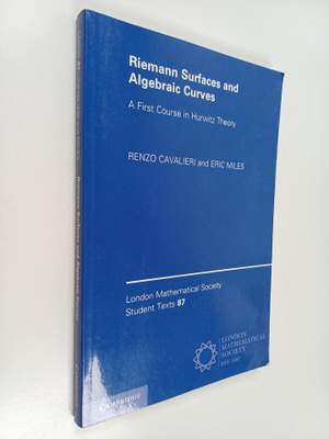 Renzo Cavalieri : Riemann Surfaces and Algebraic Curves