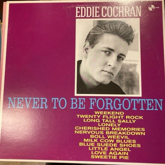 Eddie Cochran - Never To Be Forgotten (EU/2017) LP
