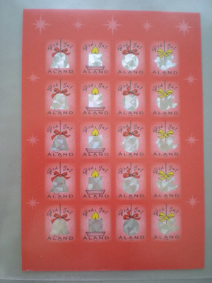 Joulumerkkiarkki 2000 ** 20 merkkiä!
