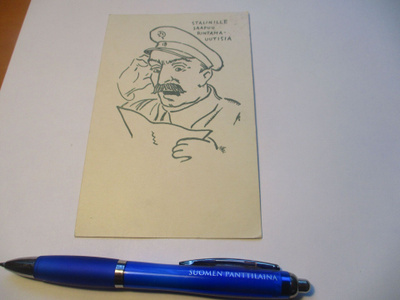 Rintamauutisia Stalinille kp Otalampi - 1940