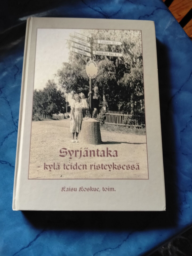 syrjäntaka kylä teiden risteyksessä