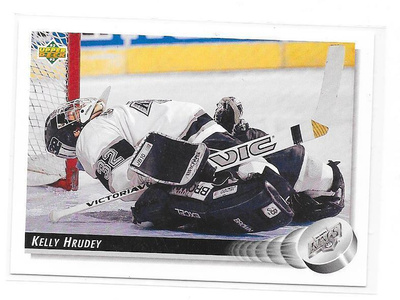 1992-93 Upper Deck #270 Kelly Hrudey Los Angeles Kings MV