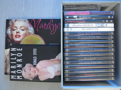 MARILYN MONROE KOKOELMA (Elokuva + cd + Kirja )